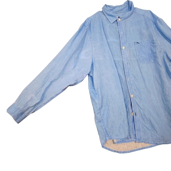 Tommy Bahama Linen Long Sleeved Button-down Shirt - Picture 3 of 12